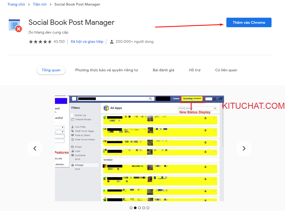Social Book Post Manager