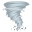 cloud with tornado