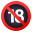 no one under eighteen symbol