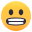grimacing face