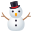 snowman without snow
