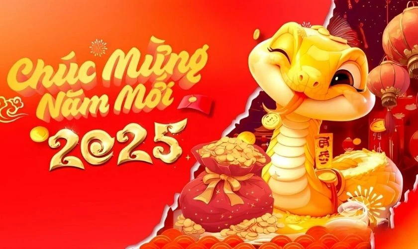 Tết năm 2025 là tết con rắn